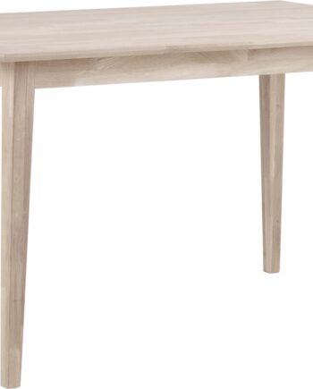 Spisebord Rowico Filippa Fingersamlet Fscâ -certificeret Massiv Egetræ Hvidkalket 140x90 Cm Udvides Til 240 Cm