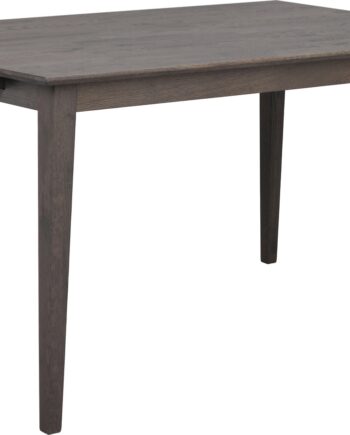 Spisebord Rowico Filippa Udvidelsesbart   Fsc-certificeret Massivt Egetræ 140x90 Cm Mørkebrun