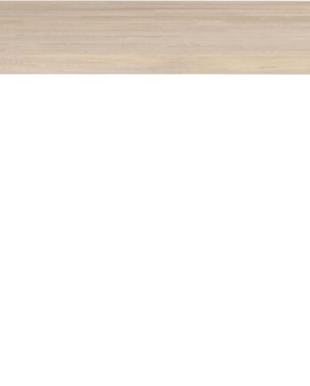 Spisebord Rowico Fred 170ã 95 Cm Hvidkalket Fsc-certificeret Egetræ Med Sort Pulverlakeret Metalstel