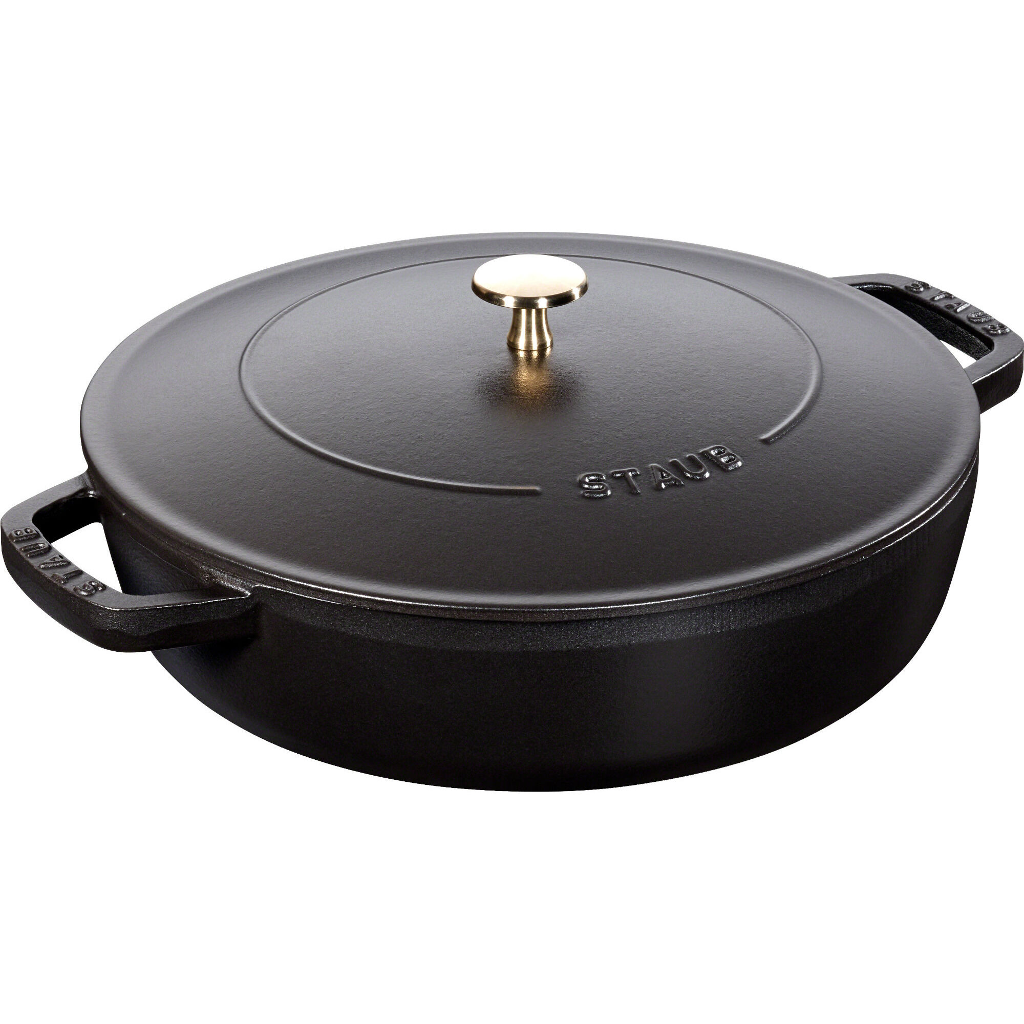 Staub Chistera Sautergryde 28cm Sort