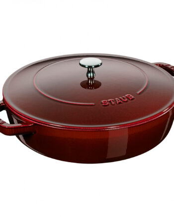 Staub Chistera Traktørpande 24 Cm  Rød