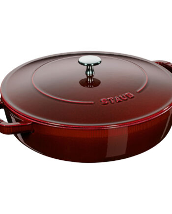 Staub Chistera Traktørpande 28 Cm  Rød