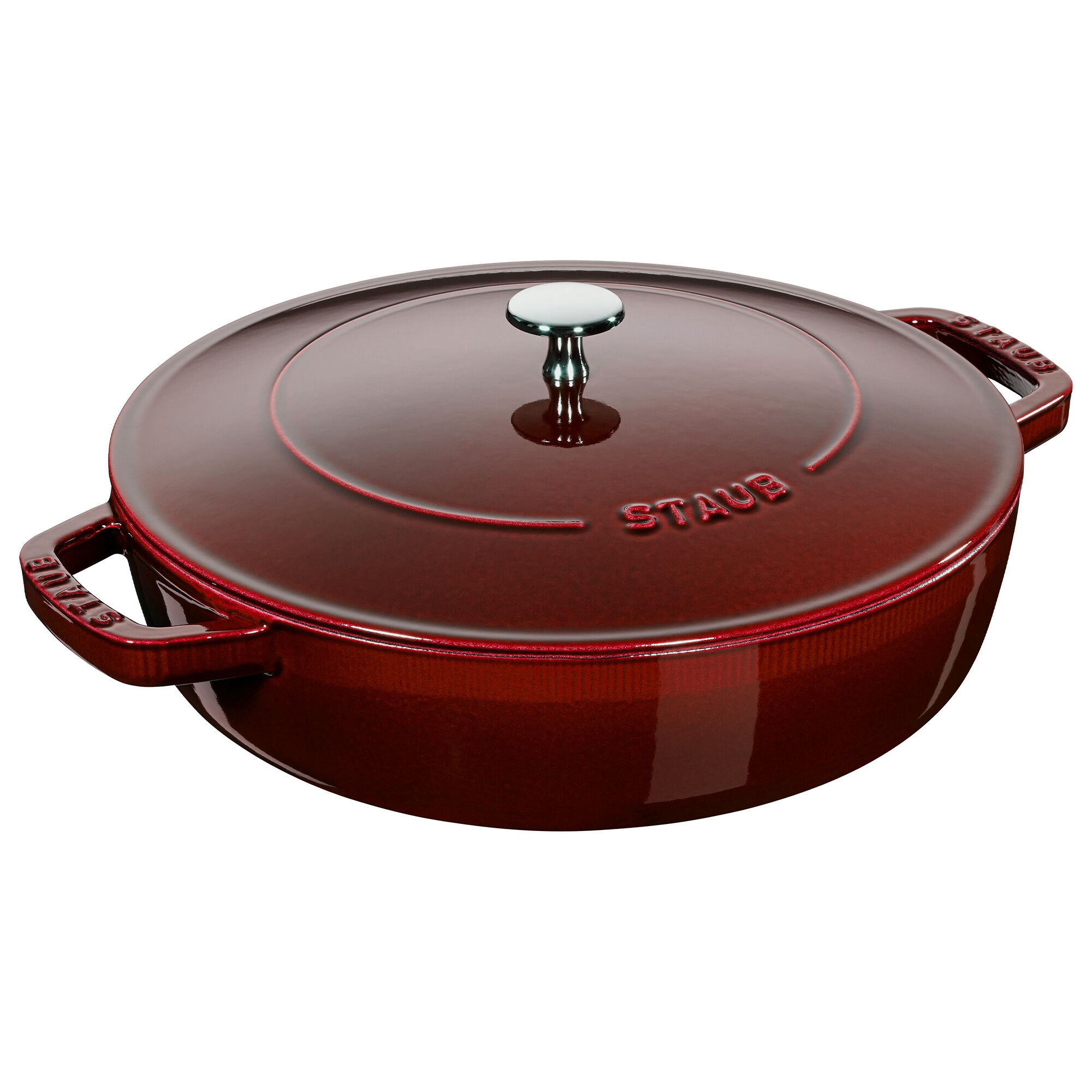 Staub Chistera Traktørpande 28 Cm Rød