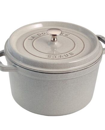 Staub La Cocotte Dyb Støbejernsgryde 24 Cm  Hvid