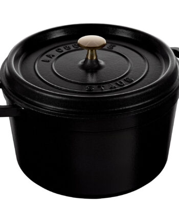 Staub La Cocotte Dyb Støbejernsgryde 24 Cm  Sort