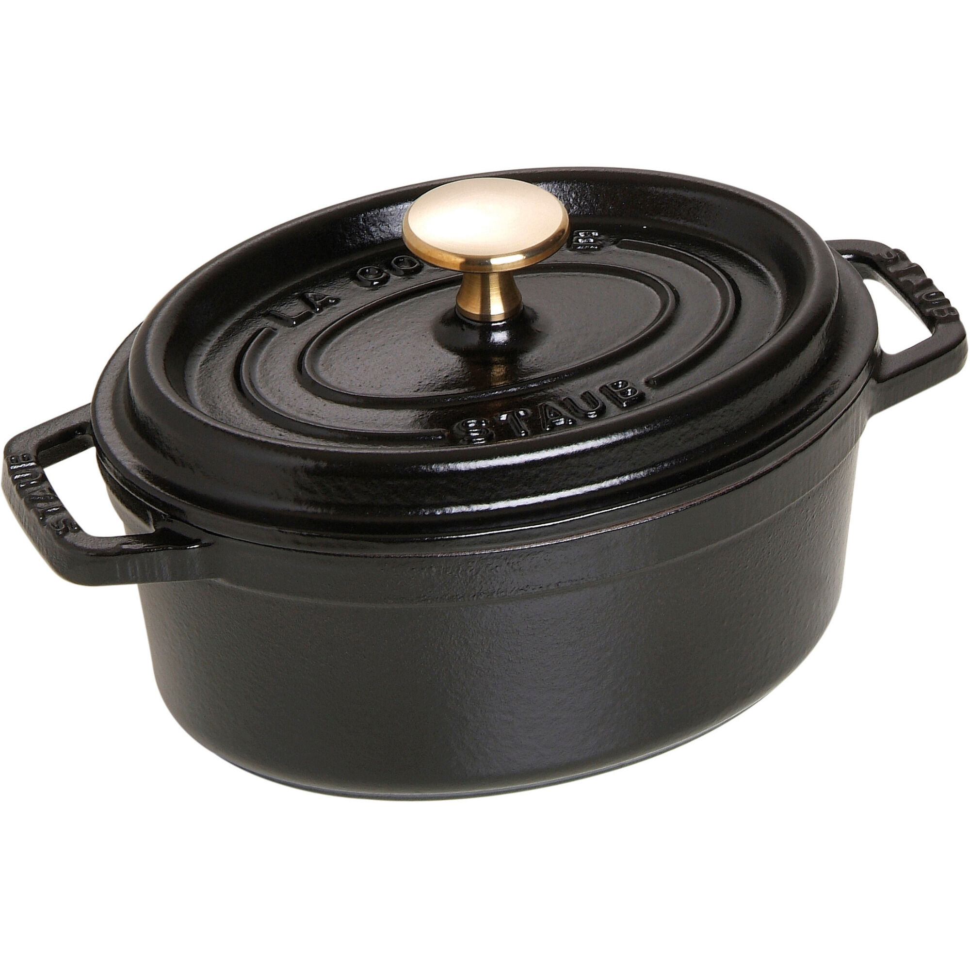 Staub La Cocotte Oval Cocotte 17cm Liter Sort