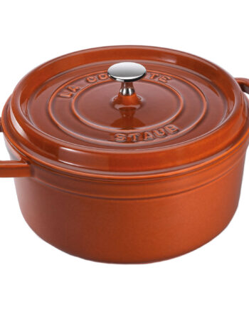 Staub La Cocotte Rund Cocotte 24cm      Liter  Kanelfarvet