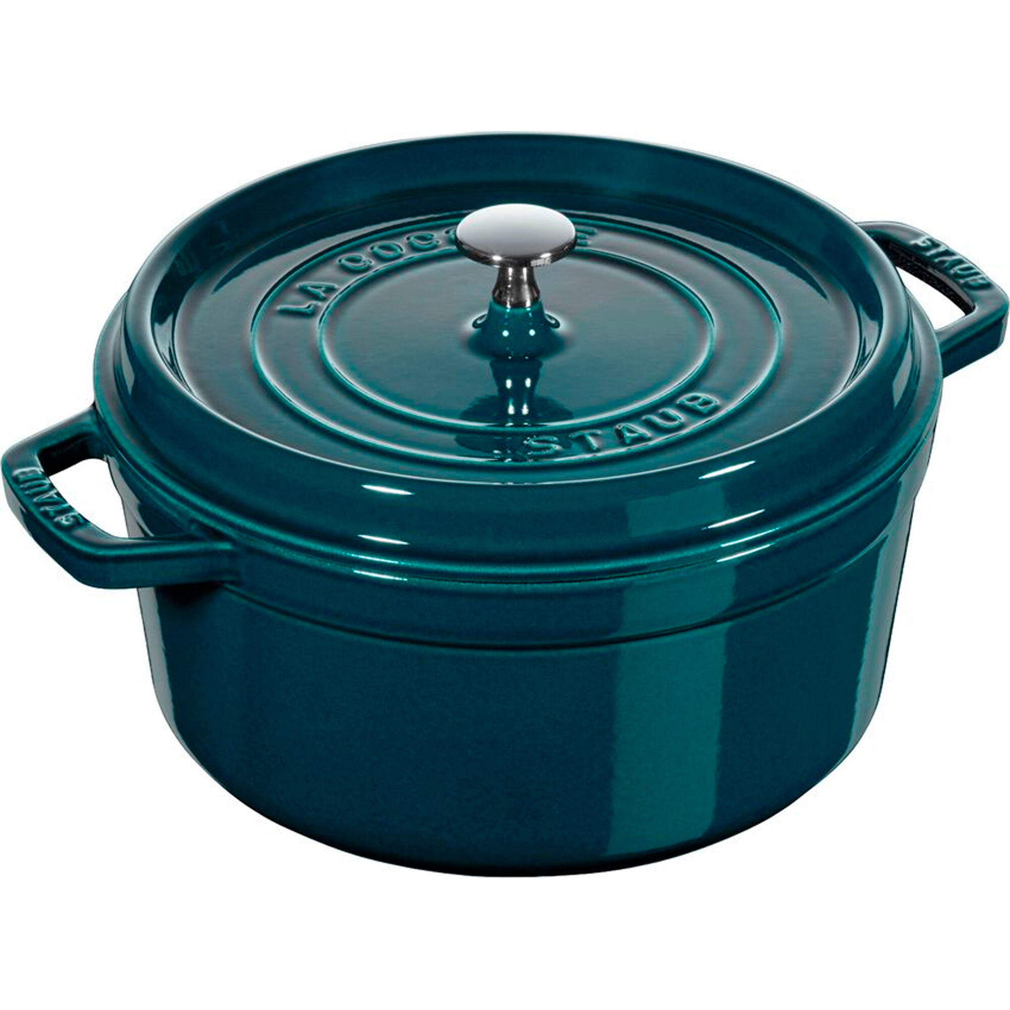 Staub La Cocotte Rund Støbejernsgryde 26 Cm       Liter  La Mer