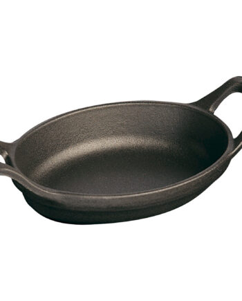 Staub Ovnfast Støbejernsform 37 Cm Med   Håndtag  Sort