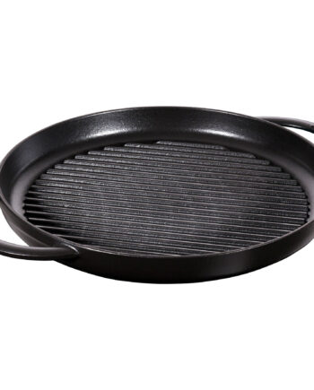 Staub Pure Grill Grillpande 30 Cm Sort