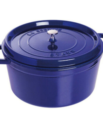 Staub Rund Gryde 30 Cm   35 Liter Blå