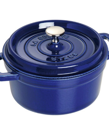 Staub Rund Gryde 22 Cm     Liter Blå