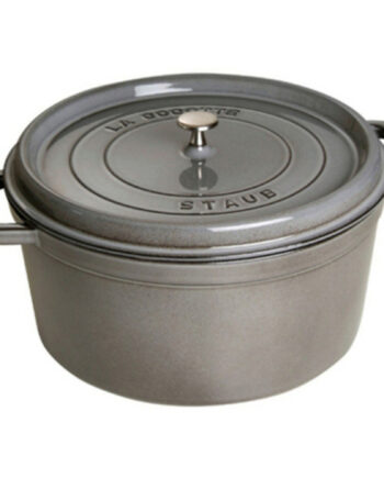 Staub Rund Gryde 30 Cm   35 Liter Grafitgrå