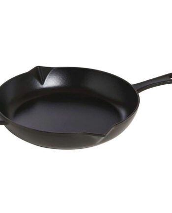 Staub Stegepande   Støbejern  26 Cm  Sort