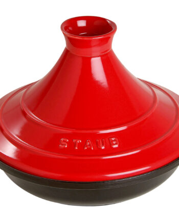 Staub Tajinegryde 28 Cm  Kirsebærrød
