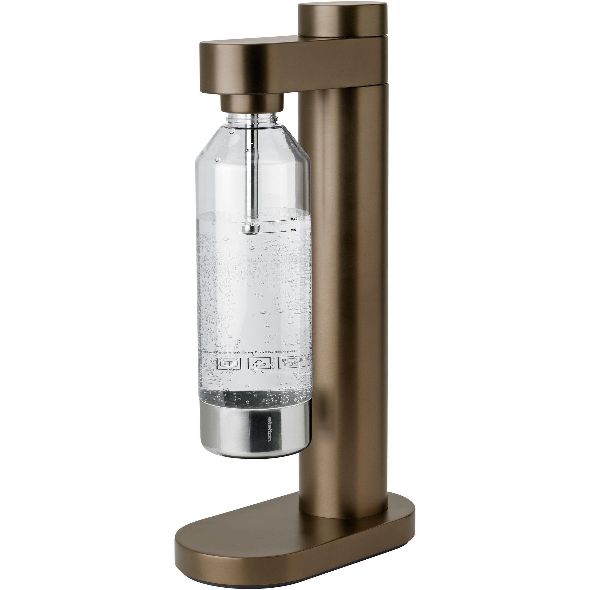 Stelton Brus Kulsyremaskine Brown Metallic