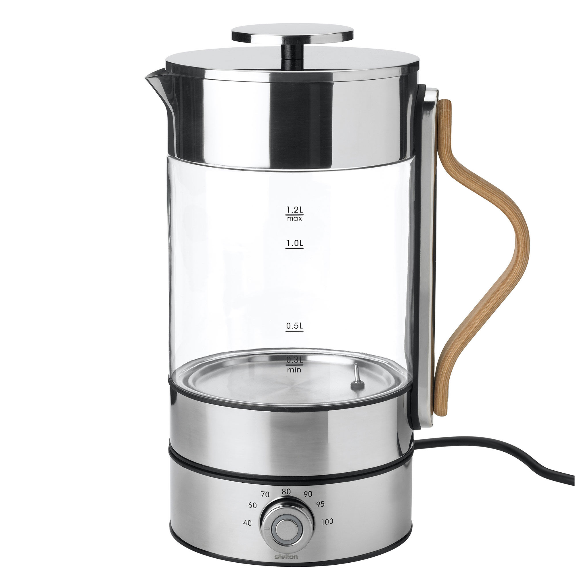 Stelton Emma Elkedel Liter Klar Rustfrit Stål