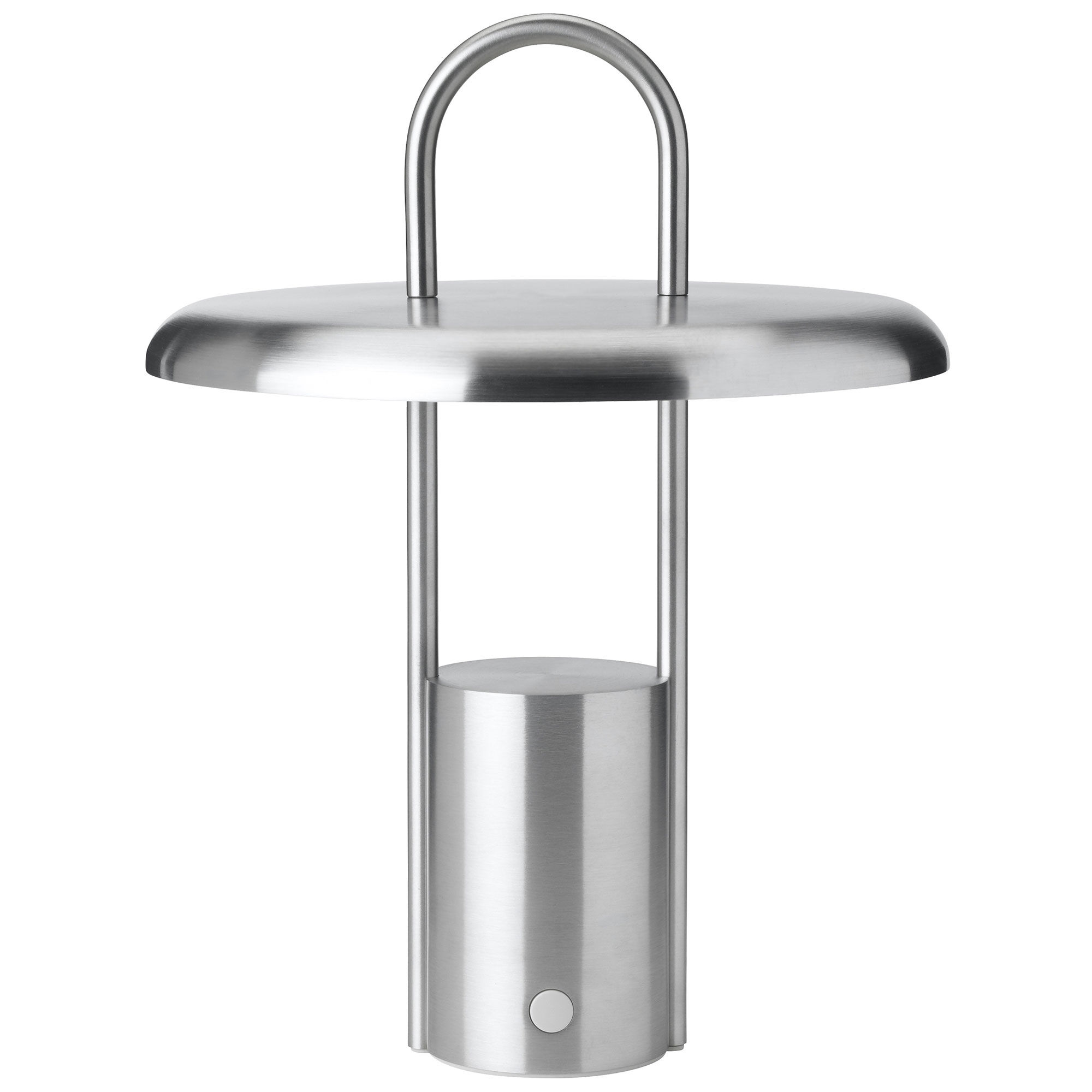 Stelton Pier Transportabel Led-lampe 25 Cm Børstet Stål