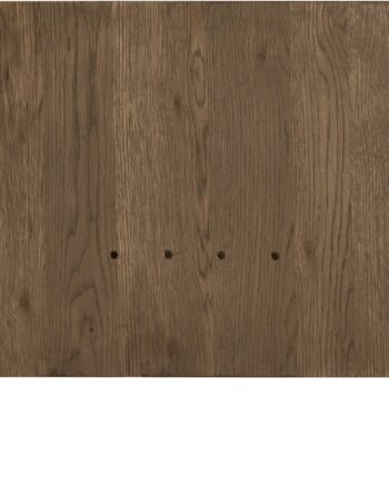 Tillægs- Forlængerplade Nordique Design Arno Til Spisebord  Mdf Med Egetræsfiner  Mørk Natur Brun  45x90 Cm