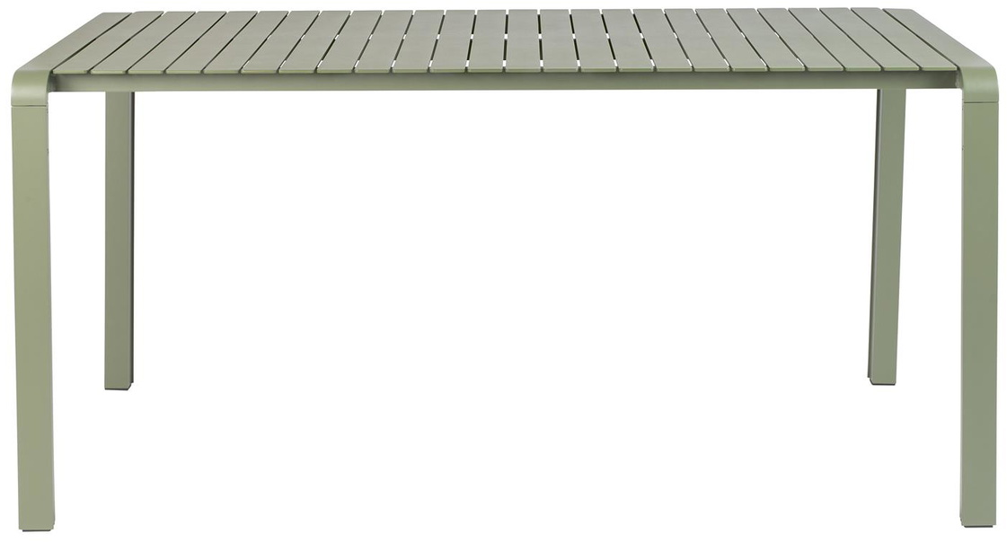 Udendørs Spisebord Zuiver Vondel Stengrå Aluminium 168 87 75 Cm
