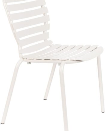 Udendørs Spisebordsstol Havestol Zuiver Vondel   Offwhite Aluminium