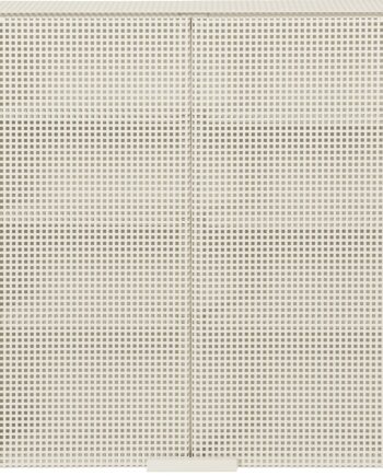 Vægskab Kristina Dam Grid Beige Pulverlakeret Stål 60x60x15 Cm Opbevaringsskab