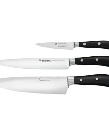 Wüsthof Classic Ikon Knivsæt  Sort