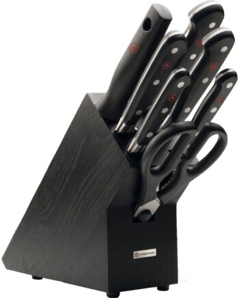 Wüsthof Classic Knivblok   Knive Sort Træ