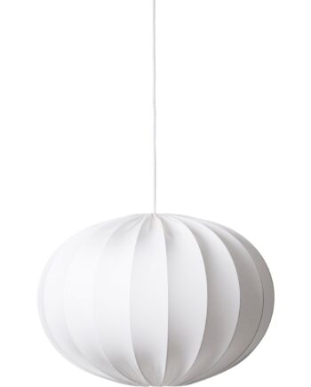 Watt Veke Loftslampe  Oval Kugle  65 Cm  Hvid