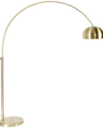 Zuiver Bow Gulvlampe 190 Cm   Justerbar Højde   Robust Jern  Stenlysgrå